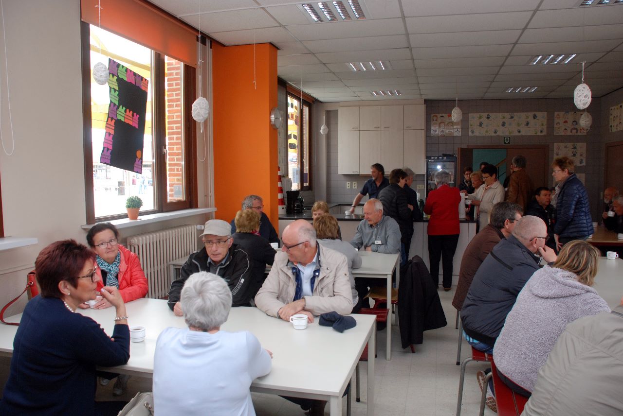 Grootoudernamiddag in het 3de leerjaar